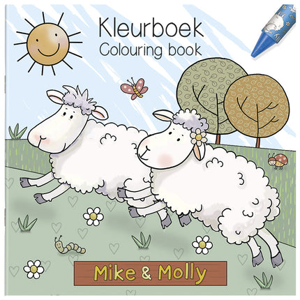 Libro da colorare di Mike & Molly