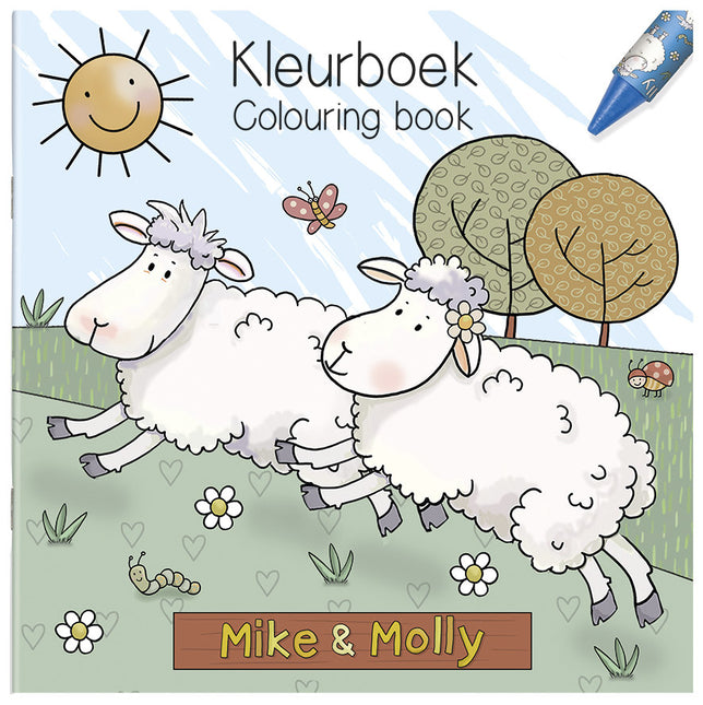 Libro da colorare di Mike & Molly