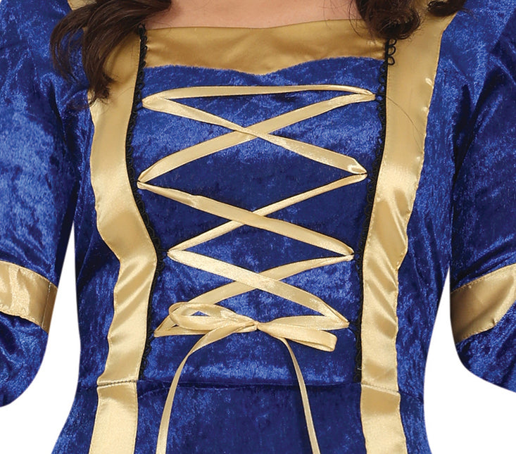 Costume Jonkvrouw Blu Donna