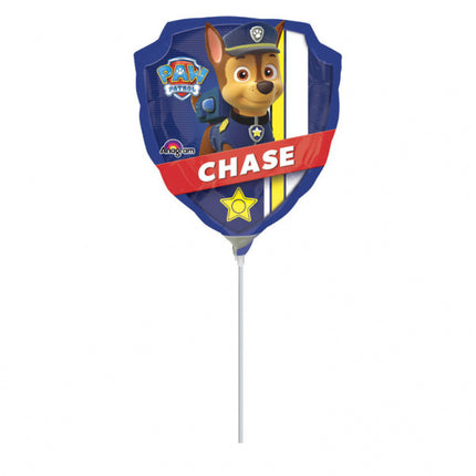 Palloncino Foil Paw Patrol Chase Mini 28 cm