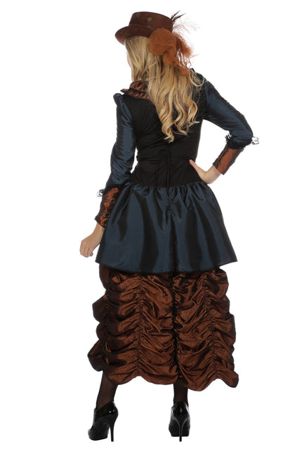 Abito Steampunk Blu