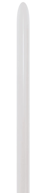 Palloncini da modellare Bianco Perla 2,5 cm 152 cm 50pz