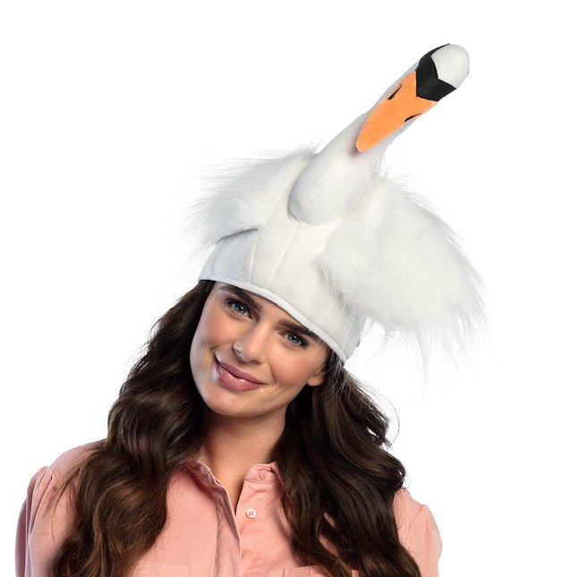 Cigno col cappello