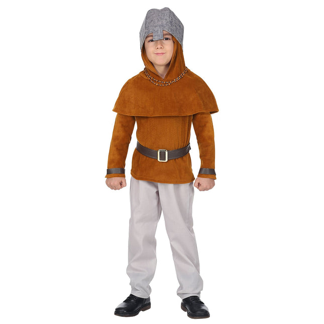 Costume da cavaliere marrone per bambino