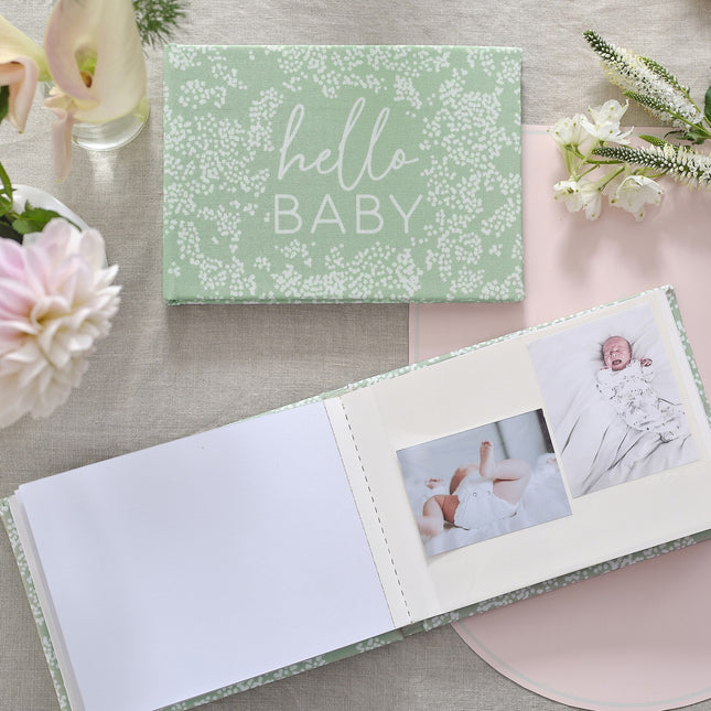 Album fotografico Baby Shower Guestbook Hello Baby