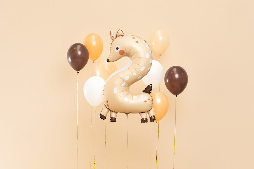 Palloncino ad elio 2 anni Cervo vuoto 88cm