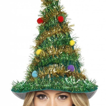 Cappello di Babbo Natale Albero di Natale Stella