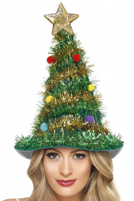 Cappello di Babbo Natale Albero di Natale Stella