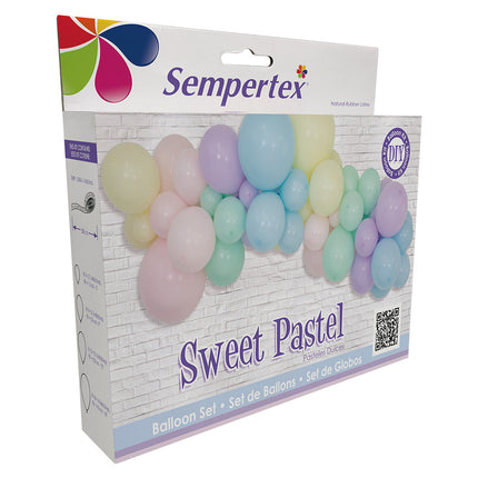 Kit palloncini fai da te Sweet Pastel