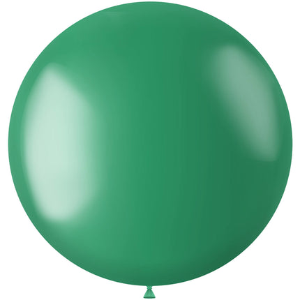 Palloncino verde metallizzato verde regale 80 cm