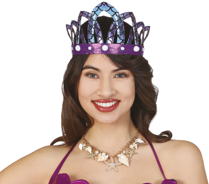 Tiara Sirena Viola Rosa