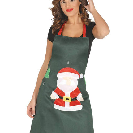 Grembiule di Natale Babbo Natale 85 cm