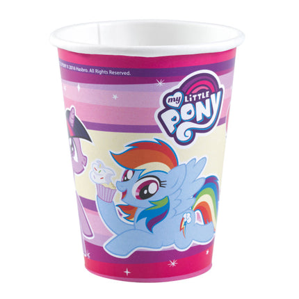 Tazze My Little Pony 250ml 8 pezzi