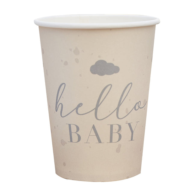 Tazze Hello Baby 266ml 8pz