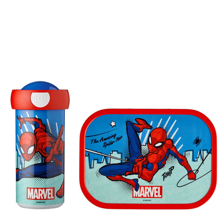 Set pranzo Campus Scuola tazza+Lunchbox Spiderman