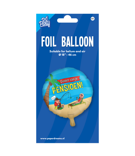 Palloncino ad elio in pensione Cartoon vuoto 30 cm