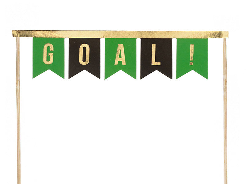 Cake topper Goal 20cm 2pz