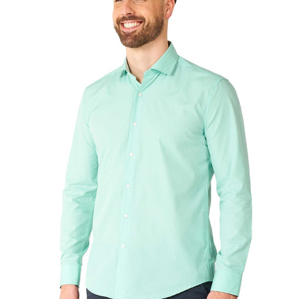 Camicia verde menta uomo OppoSuits