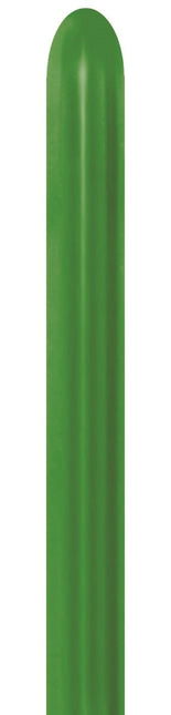 Palloncini da modellare Verde metallizzato 5cm 152cm 50pz