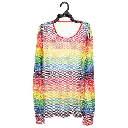 Top a rete Donna Rainbow