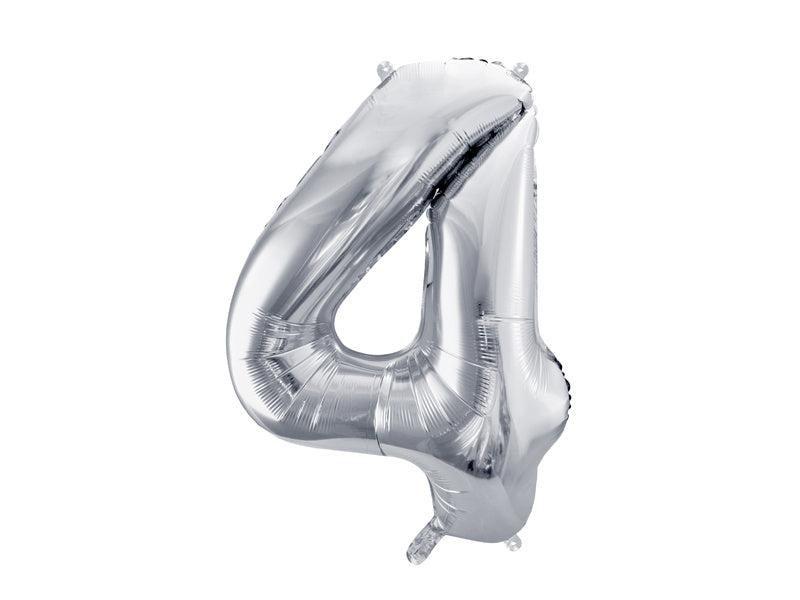 Palloncino a 4 anni Silver vuoto 72 cm