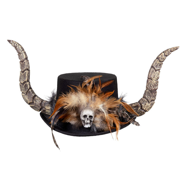 Cappello di Halloween Corna Vodoo