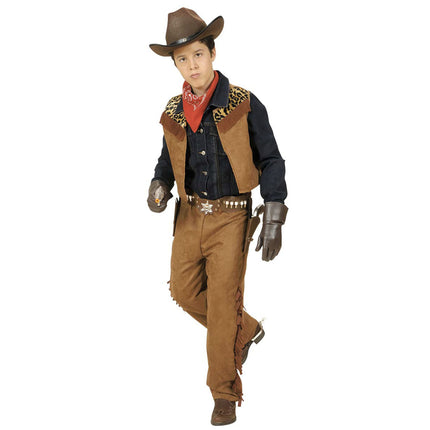 Costume da cowboy ragazzo 2 pezzi