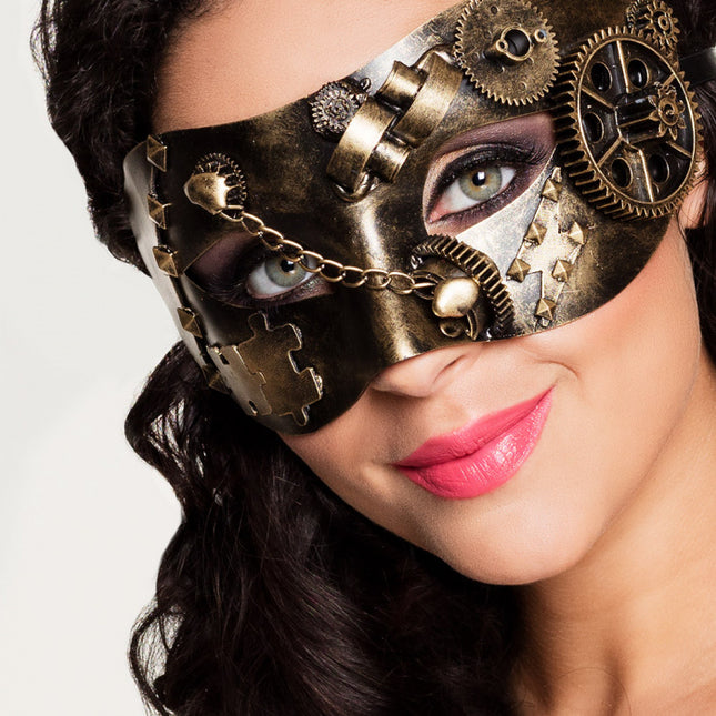 Maschera per occhi steampunk