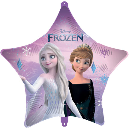 Palloncino ad elio Frozen Star vuoto 46 cm