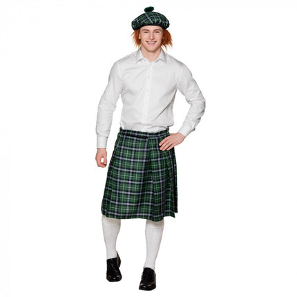 Kilt scozzese verde