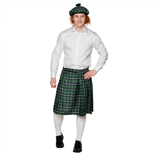 Kilt scozzese verde