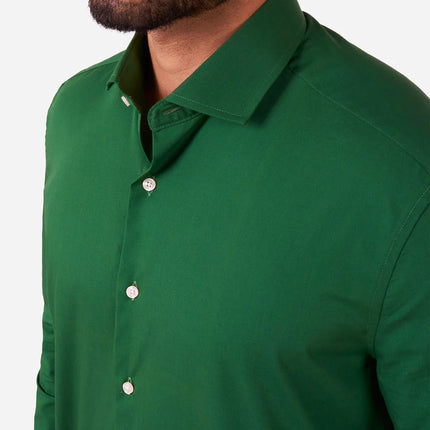 Camicia verde scuro uomo OppoSuits