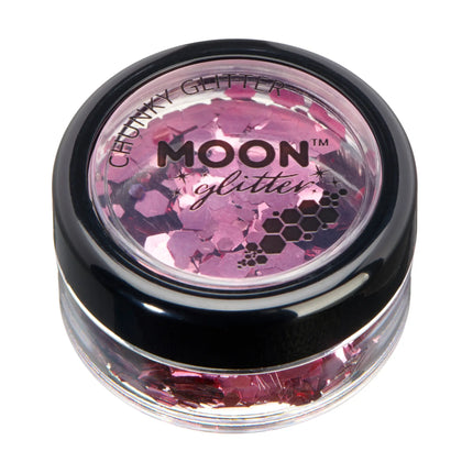 Moon Glitter Classic Chunky Glitter Rosa 3g