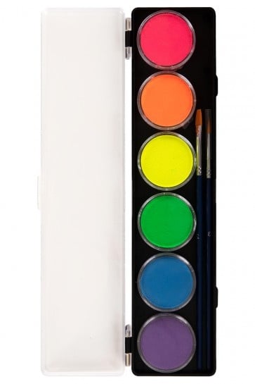 Palette Hobby Acquerello Neon 10gr 6pz