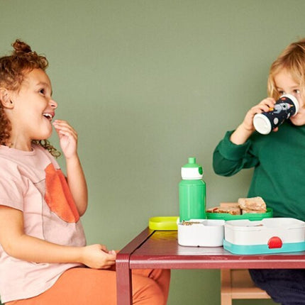 Tazza per la scuola Lunchset Campus+Lunchbox Leopard