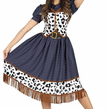 Costume da cowgirl donna 2 pezzi