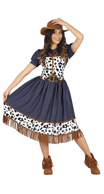 Costume da cowgirl donna 2 pezzi