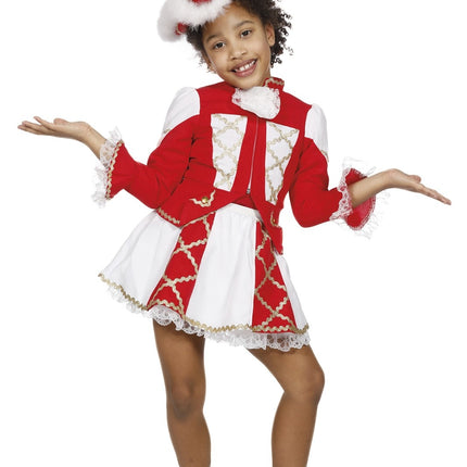 Costume da Majorette Ragazza Rossa