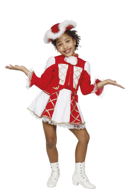 Costume da Majorette Ragazza Rossa