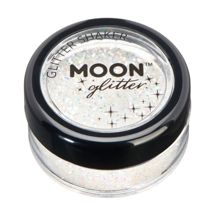 Moon Glitter Iridescent Glitter Shakers Bianco 5g