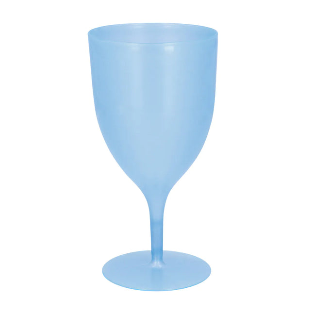 Bicchiere da vino blu da 350 ml