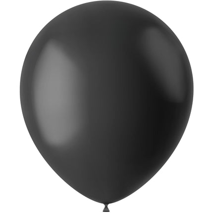 Palloncini neri Midnight Black 33cm 10pz