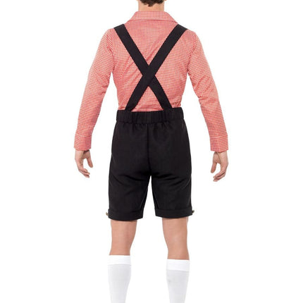 Set Lederhosen rosso