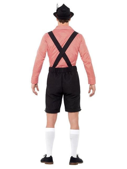 Set Lederhosen rosso