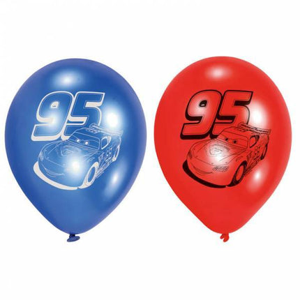 Palloncini Cars 23cm 6pz