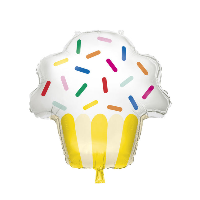 Palloncino ad elio Cupcake 74cm vuoto