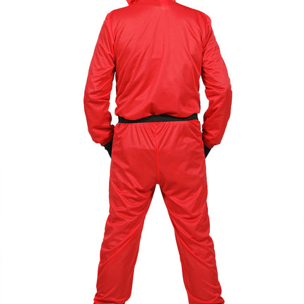 Costume da gioco da calamaro rosso per bambino rotondo