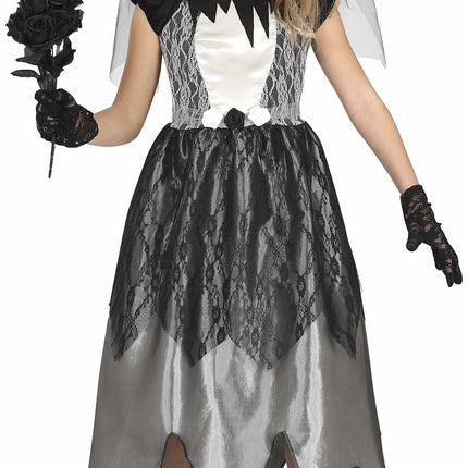 Costume Halloween Sposa Fantasma Ragazza