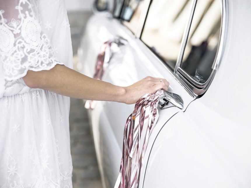 Set di decorazioni per auto matrimonio Just Married