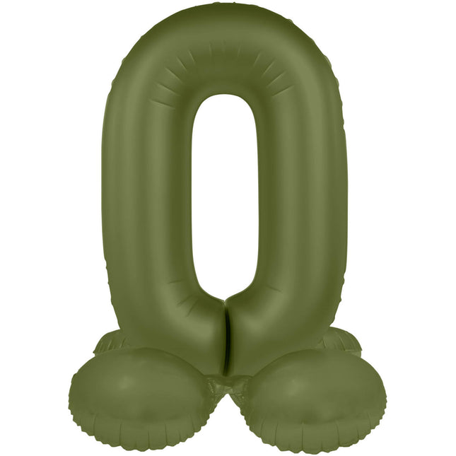 Palloncino 0 Year Figure Verde Opaco 41 cm